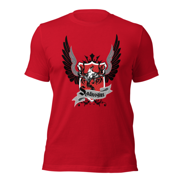 unisex-staple-t-shirt-red-front-6609ed7089d1d.png College of Wizardry House T-Shirts
